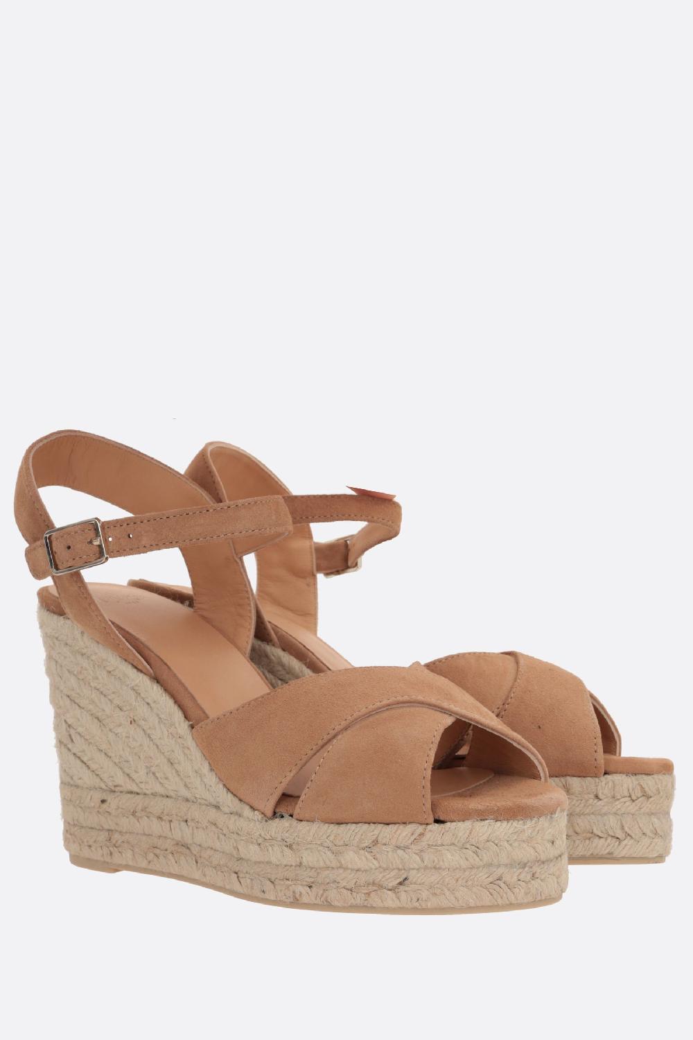 CASTANER Sandalo Con Zeppa Blaudell In Suede