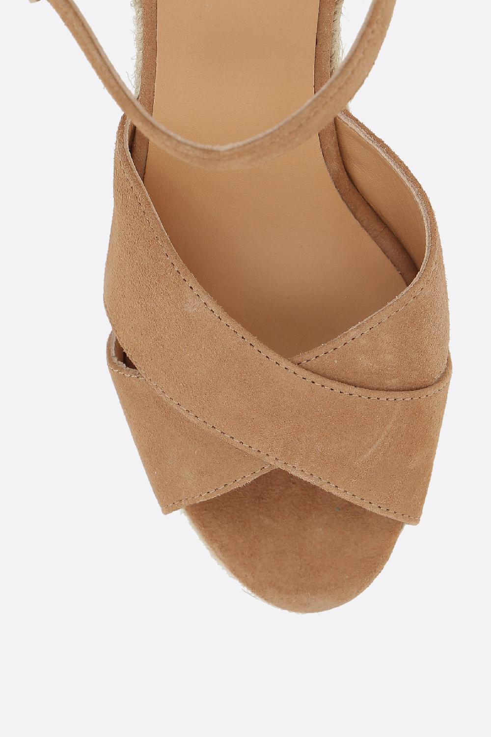 CASTANER Sandalo Con Zeppa Blaudell In Suede