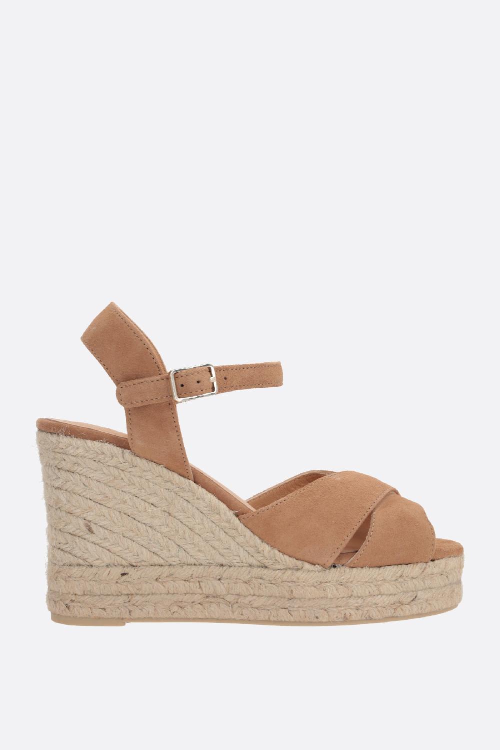 CASTANER sandalo con zeppa Blaudell in suede