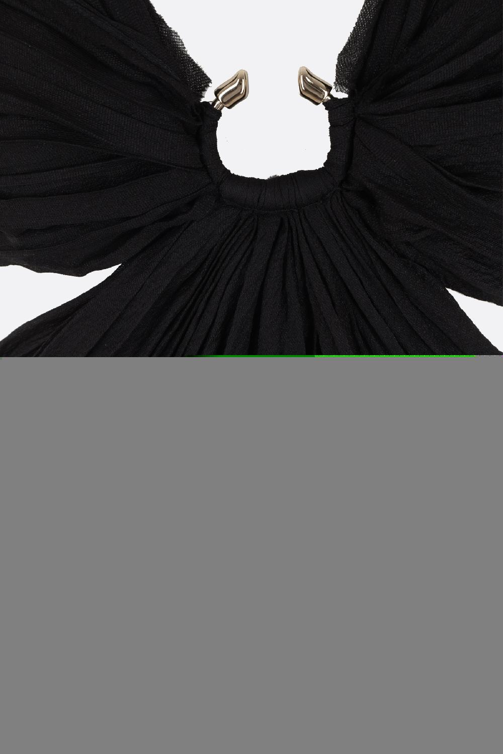 CHLOÉ Abito Lungo In Seta Plissé