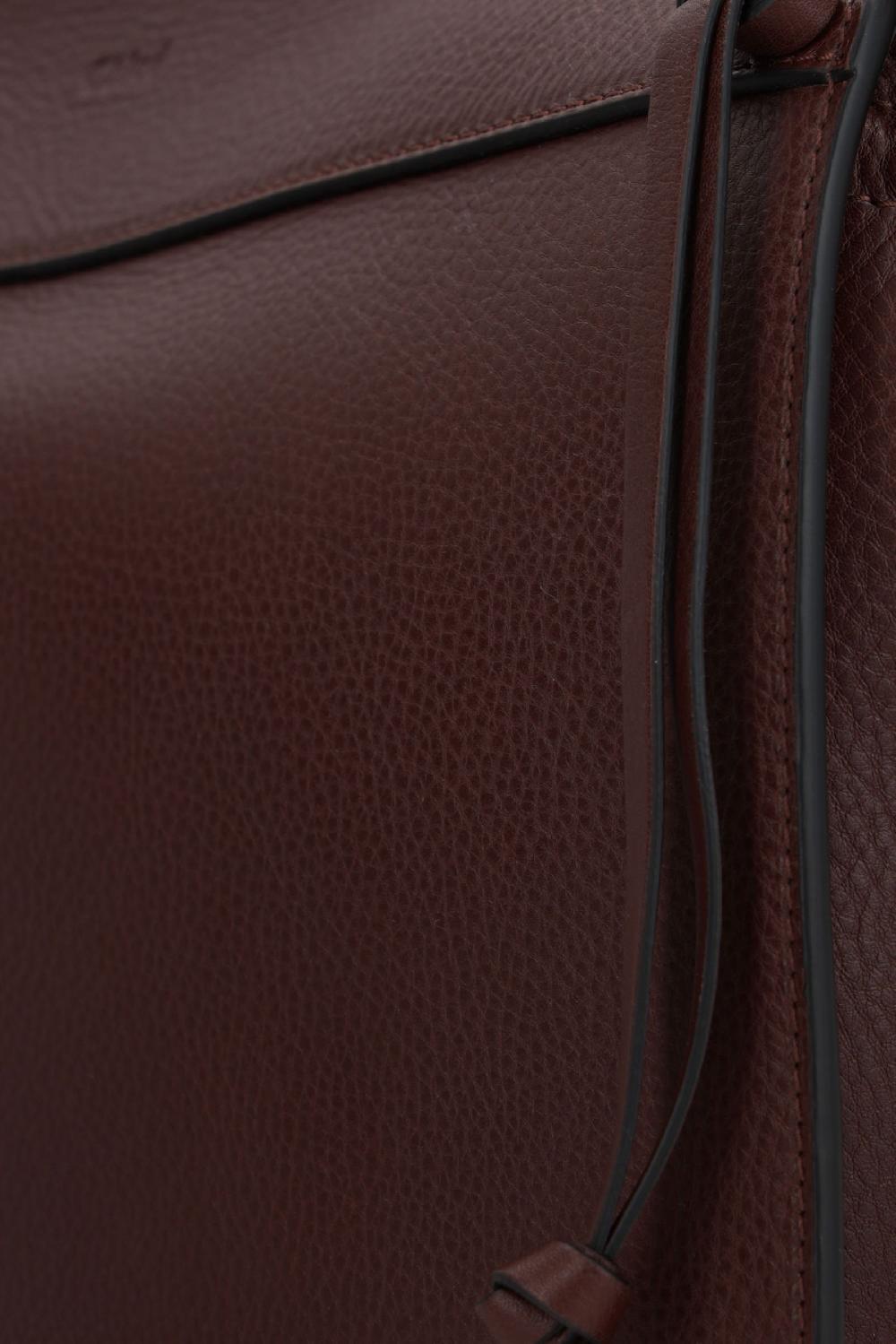 CHLOÉ Borsa A Mano Steph Media In Pelle Martellata