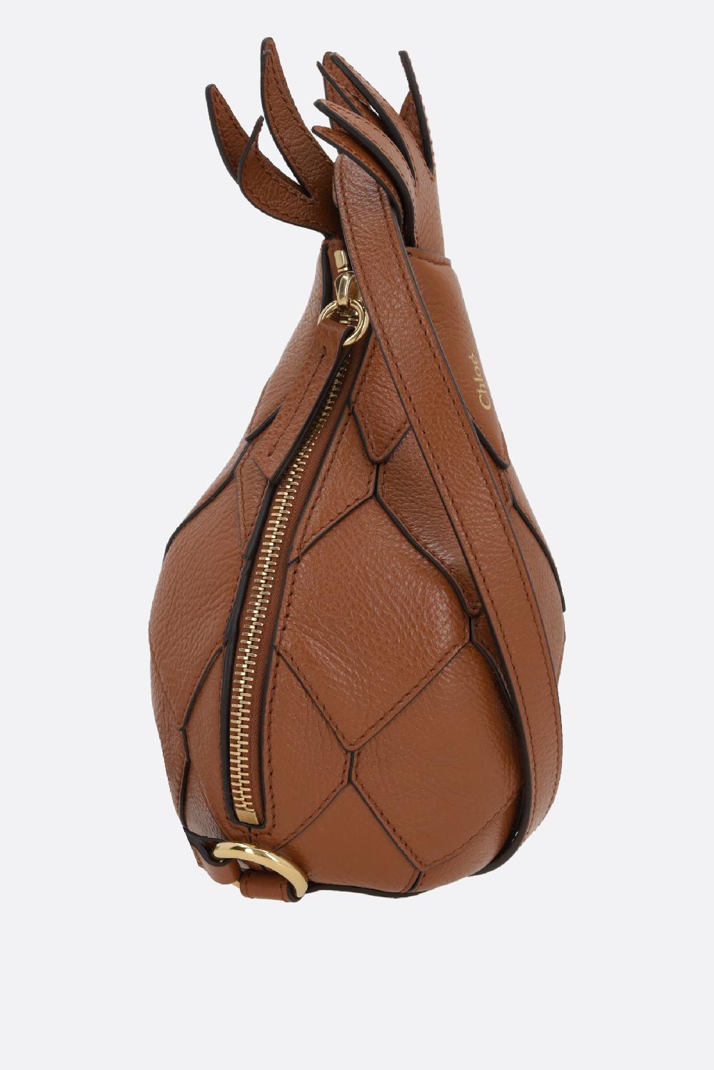 CHLOÉ Borsa A Spalla Ananas In Pelle Martellata