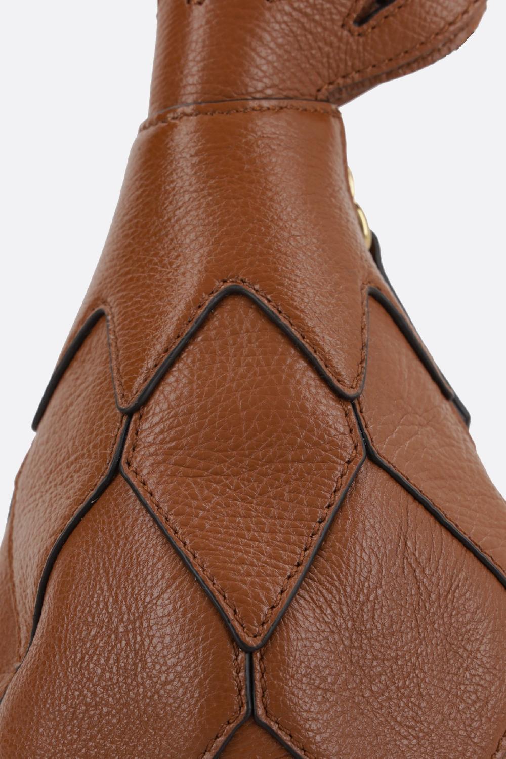 CHLOÉ Borsa A Spalla Ananas In Pelle Martellata