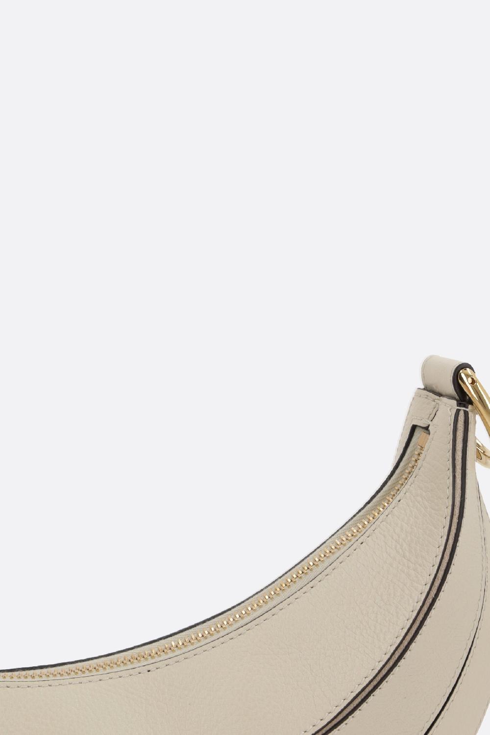 CHLOÉ Borsa A Spalla Banana In Pelle Martellata