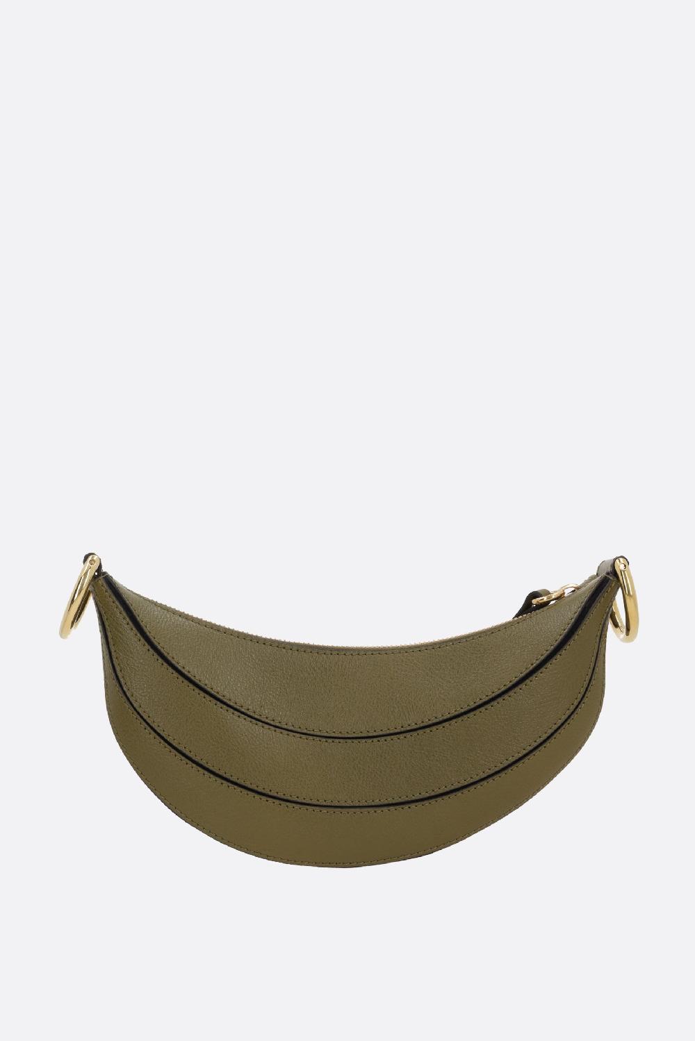 CHLOÉ Borsa A Spalla Banana In Pelle Martellata