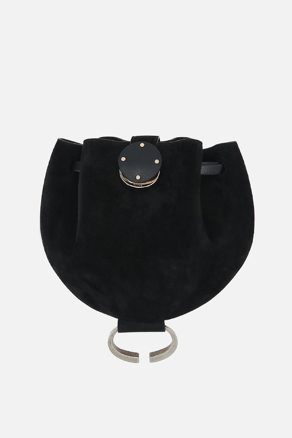 CHLOÉ borsa a spalla in suede