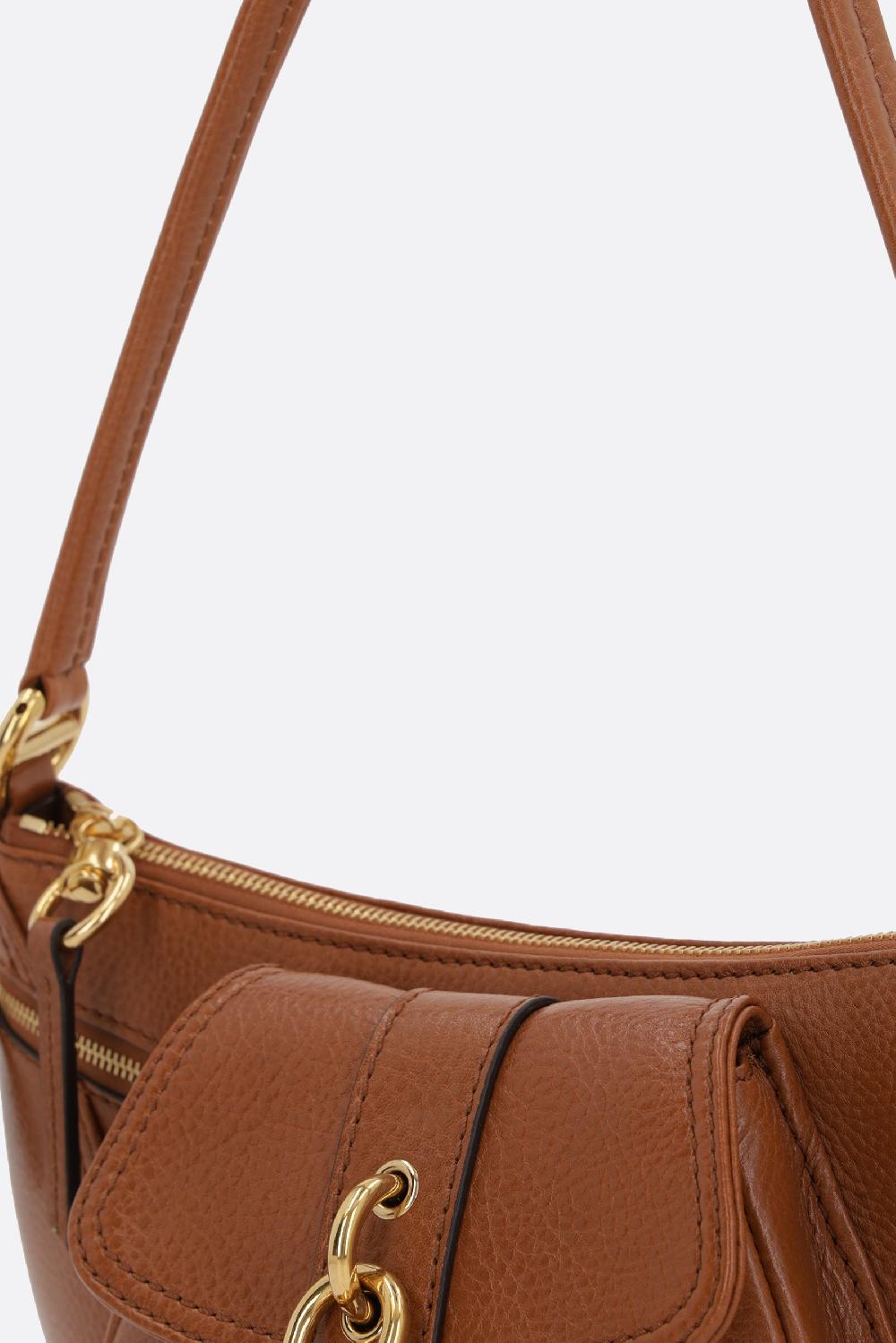 CHLOÉ Borsa A Spalla The 99 In Pelle Martellata