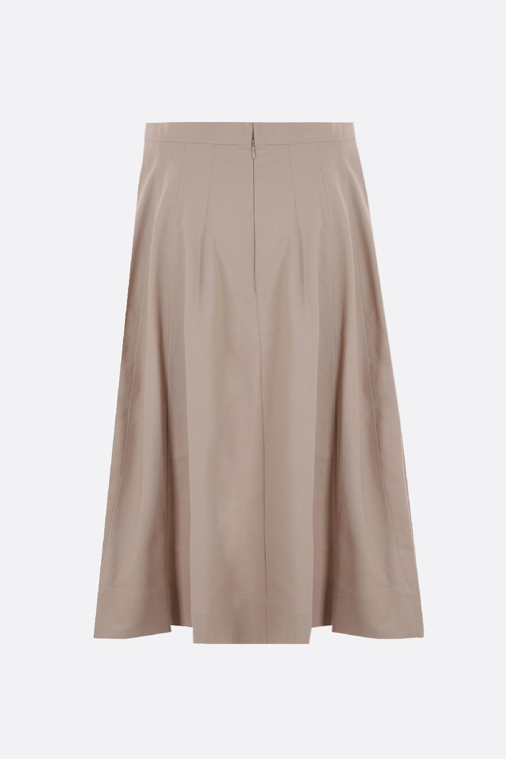 CHLOÉ Gonna A Trapezio In Cotone