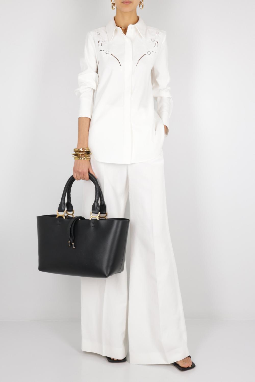 CHLOÉ Pantalone Palazzo In Tela