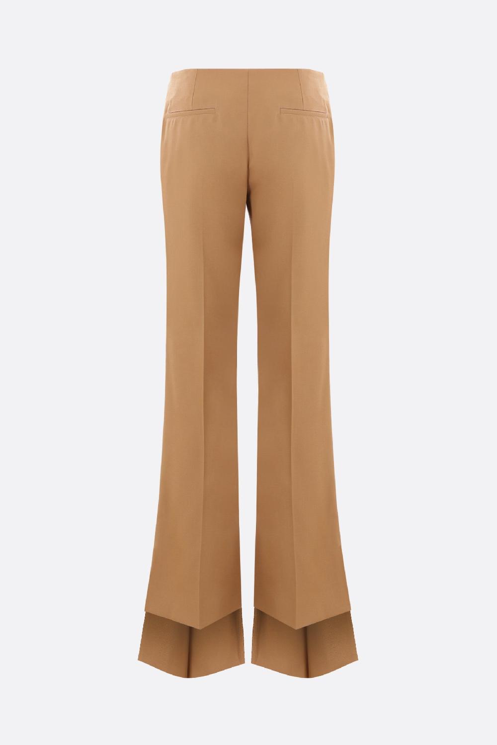 CHLOÉ Pantalone Slim-fit In Lana Grain De Poudre