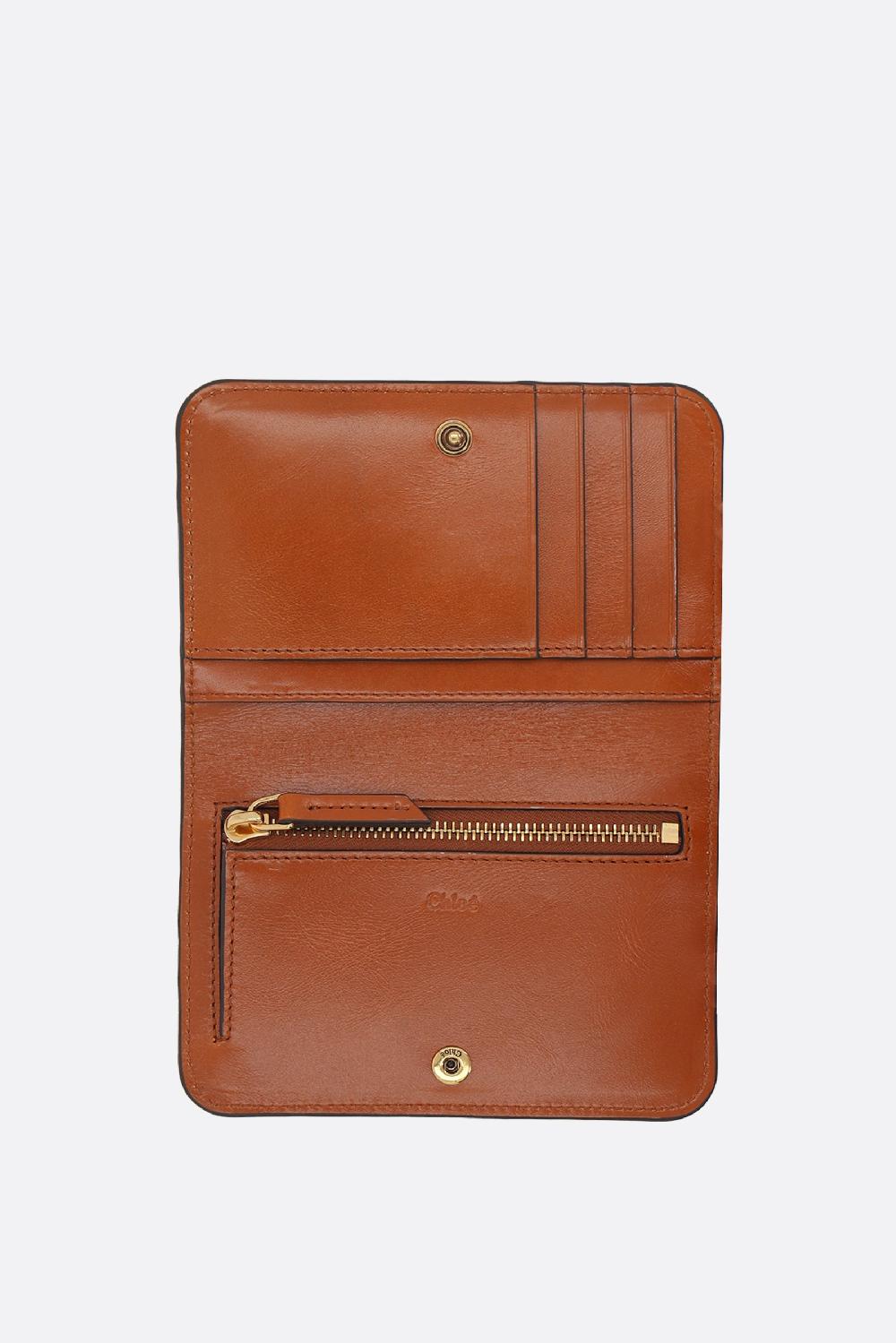 CHLOÉ Portafogli C Chloé In Pelle Lucida