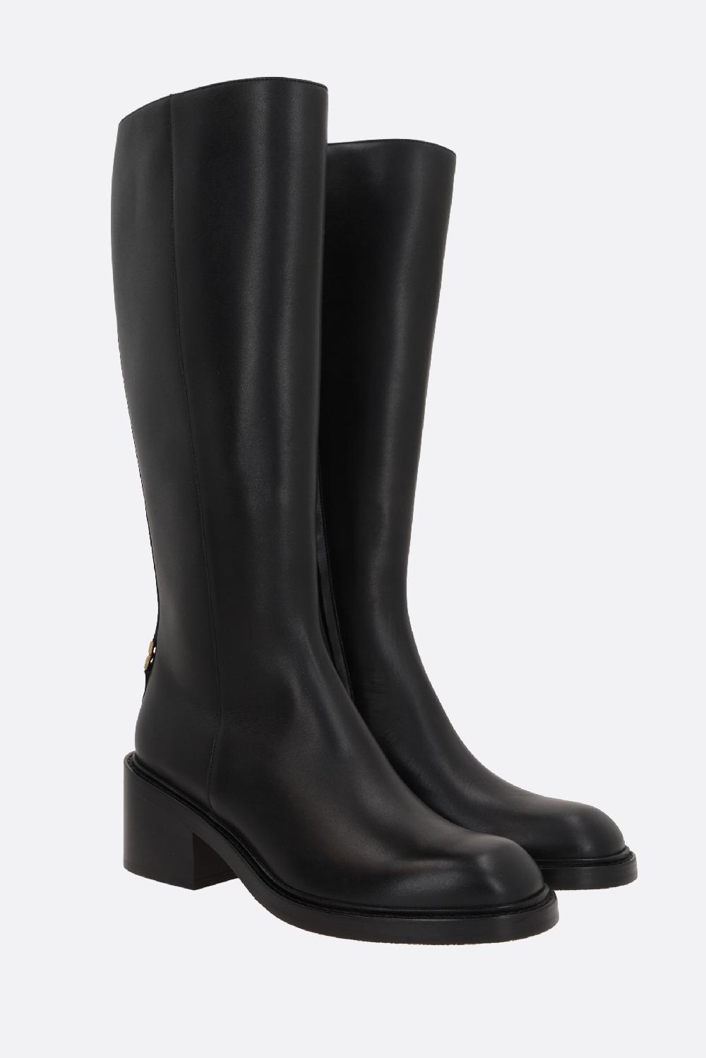 CHLOÉ Stivale Marcie In Pelle Lucida