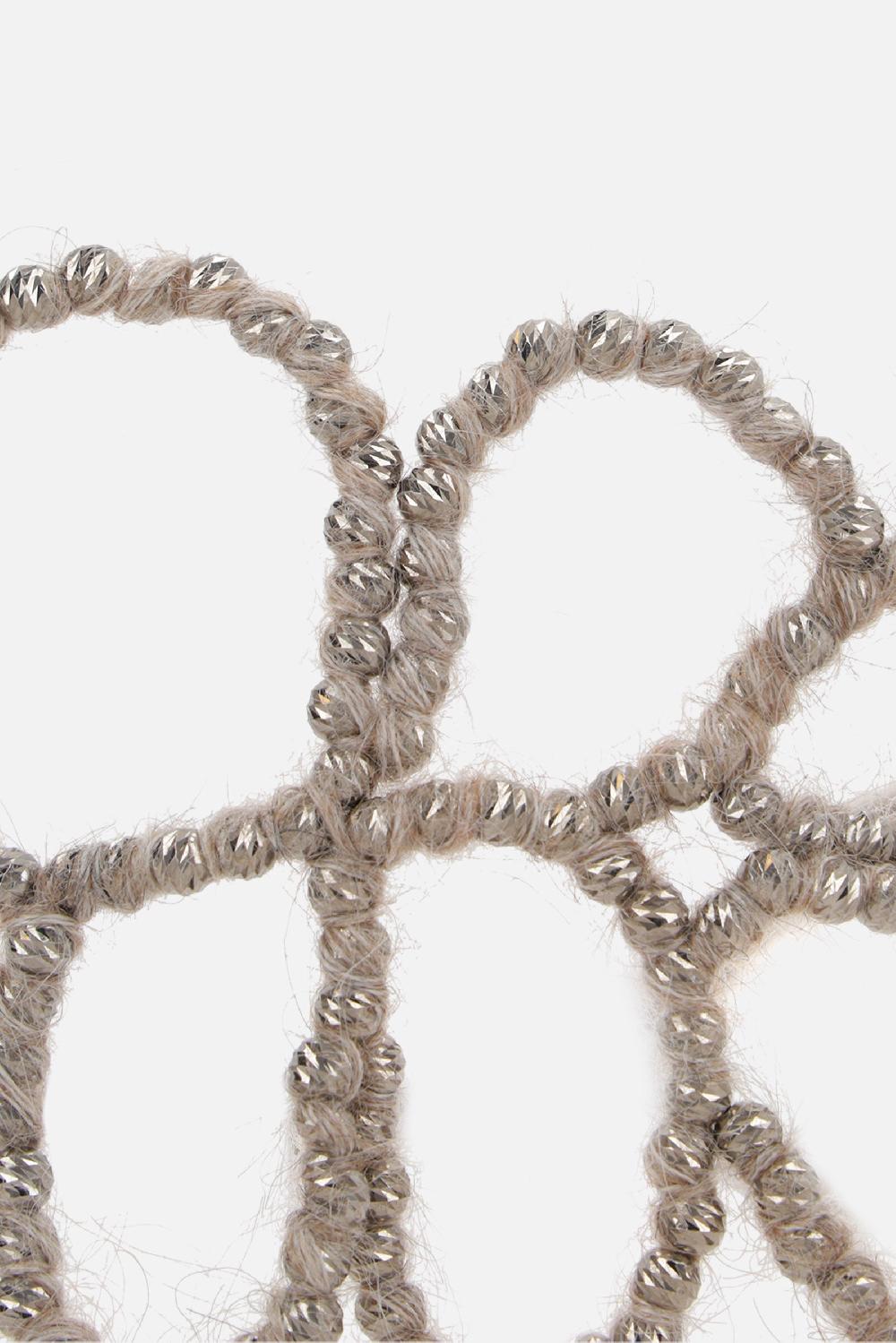 BRUNELLO CUCINELLI Choker Ramage In Argento Sterling 925 E Mohair