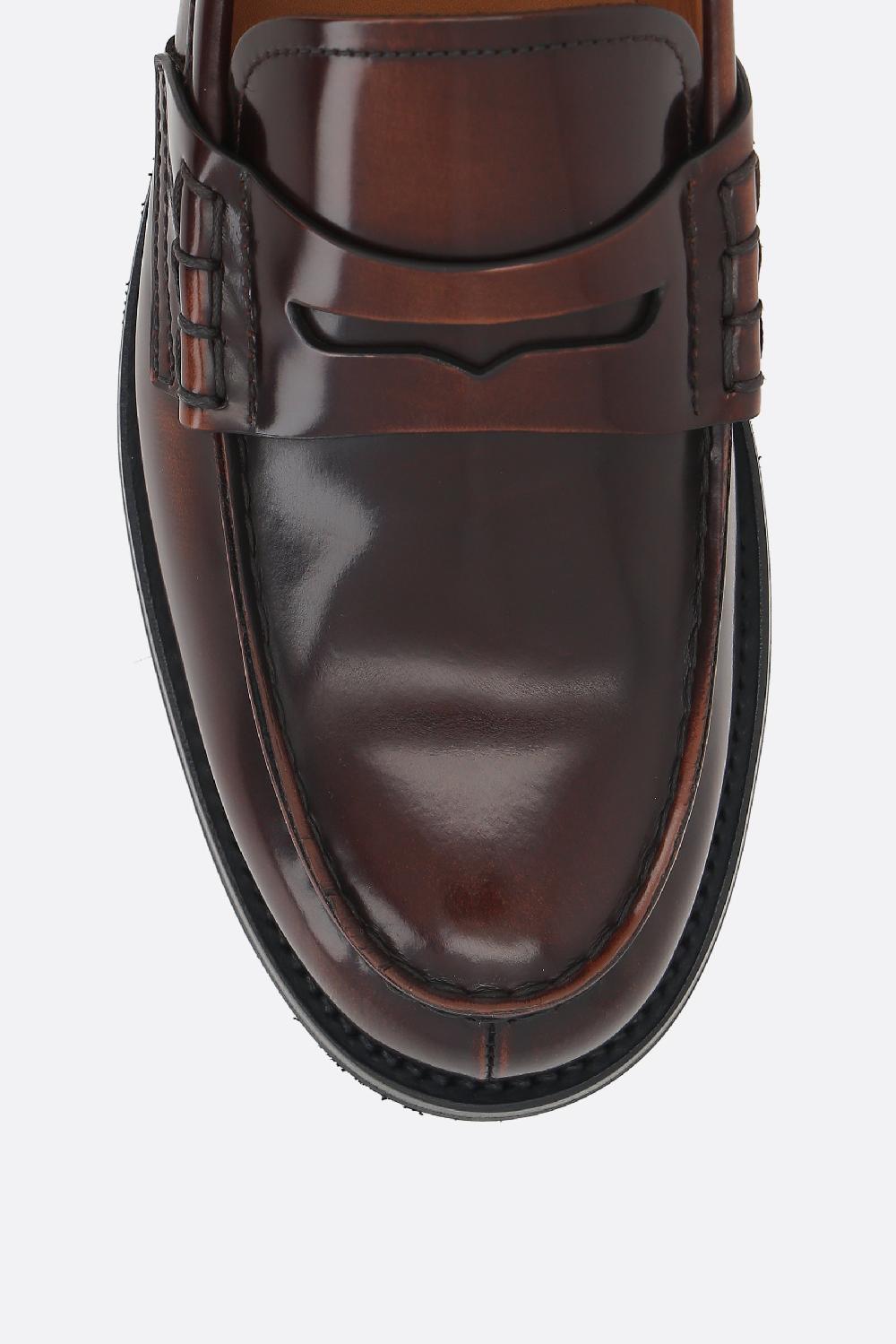 CHURCH'S Mocassino Pembrey In Pelle Polished Fumé