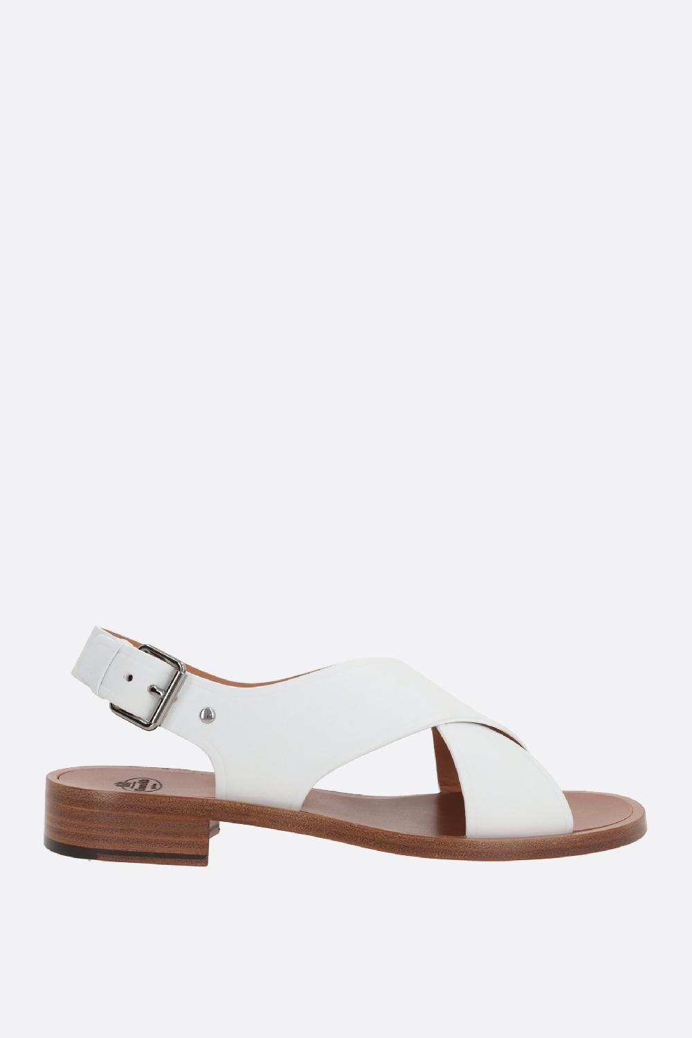 CHURCH'S sandalo flat Rhonda 2 in pelle liscia