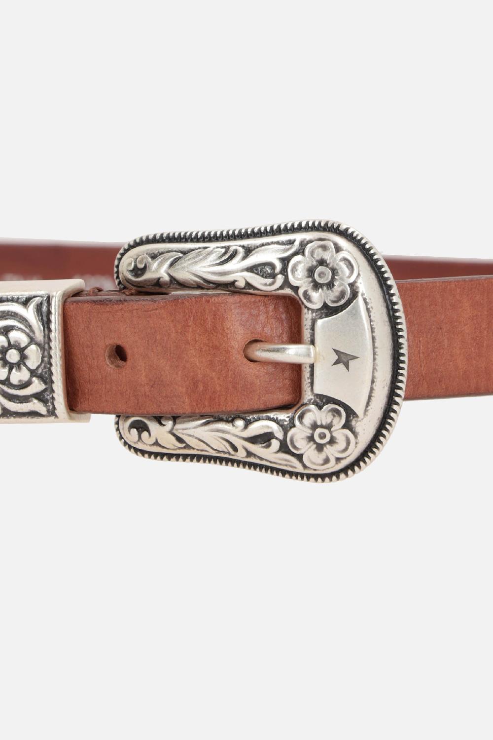 GOLDEN GOOSE DELUXE BRAND Cintura Hip Lace In Pelle Vintage