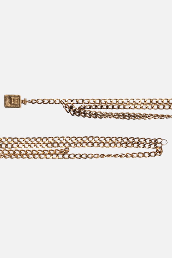 CHANEL VINTAGE WOMAN Cintura Multicatena Con Charm Chanel N° 5 Parfum