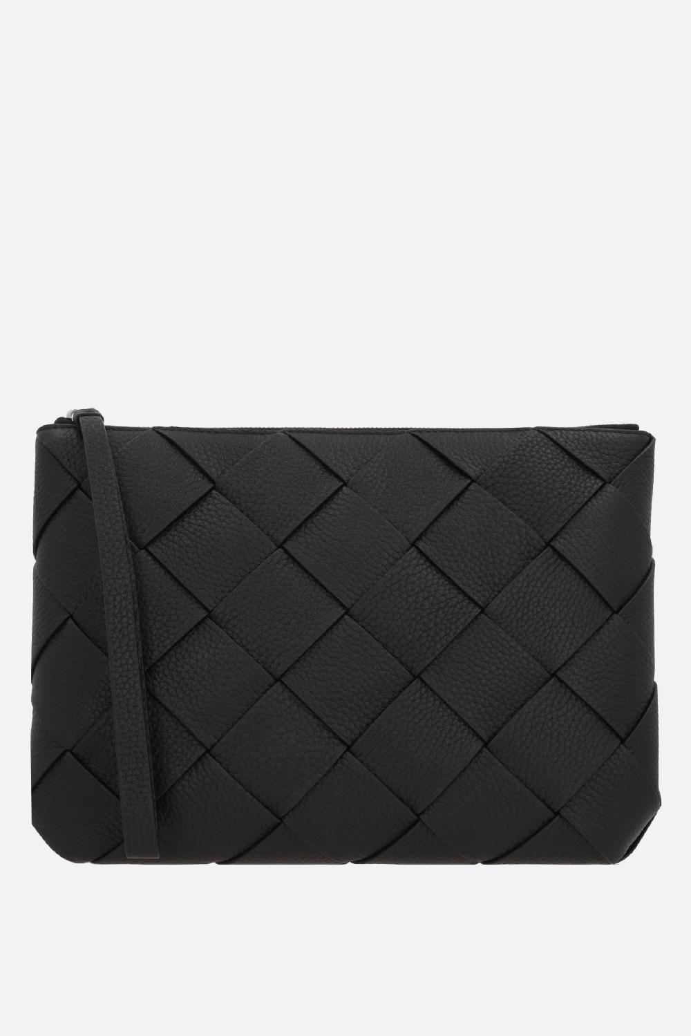 BOTTEGA VENETA clutch Diago large in Intrecciato VN