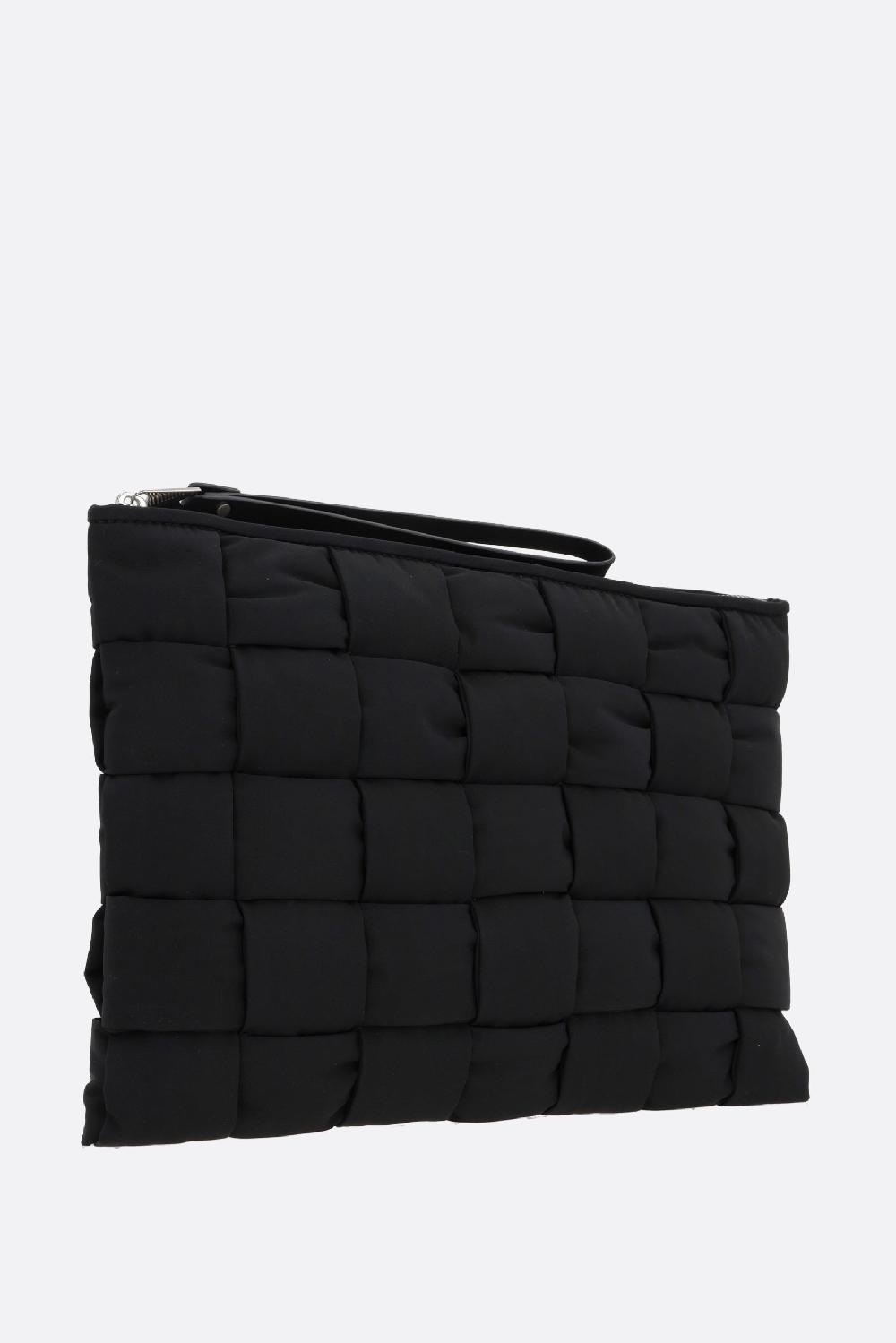 BOTTEGA VENETA Clutch Padded Tech Cassette In Nylon