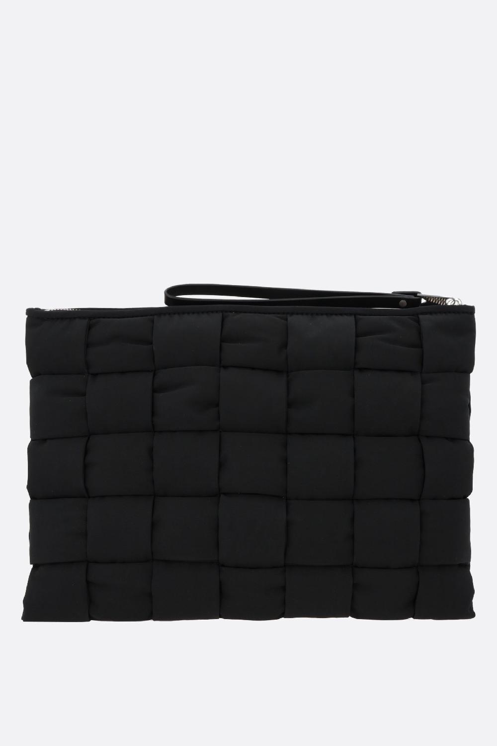 BOTTEGA VENETA Clutch Padded Tech Cassette In Nylon