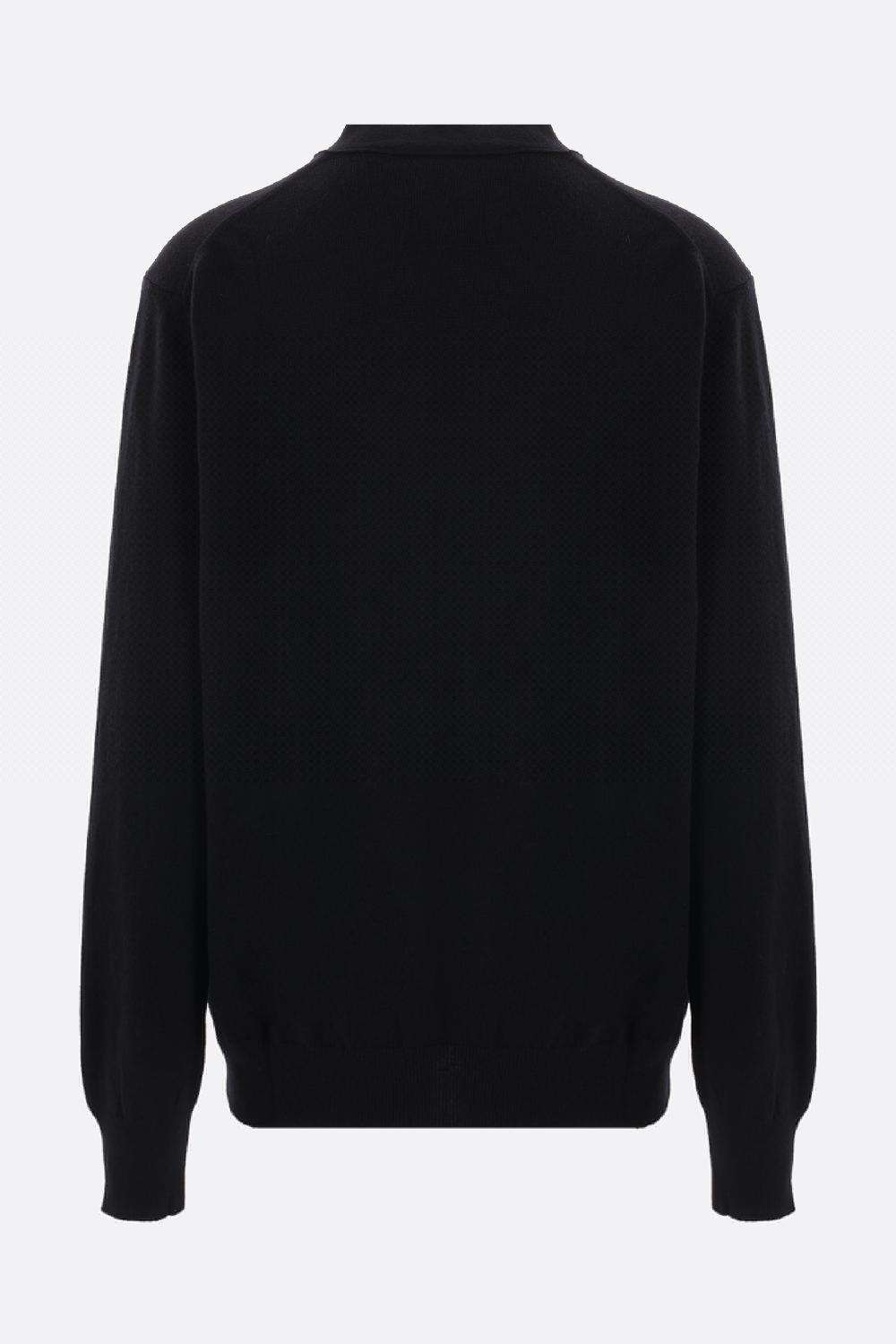 COMME Des GARCONS SHIRT Cardigan Oversize In Lana