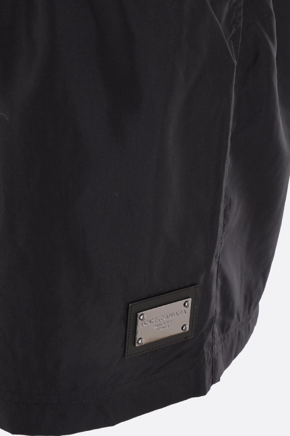 DOLCE & GABBANA Costume Da Bagno In Lycra Placca Logo