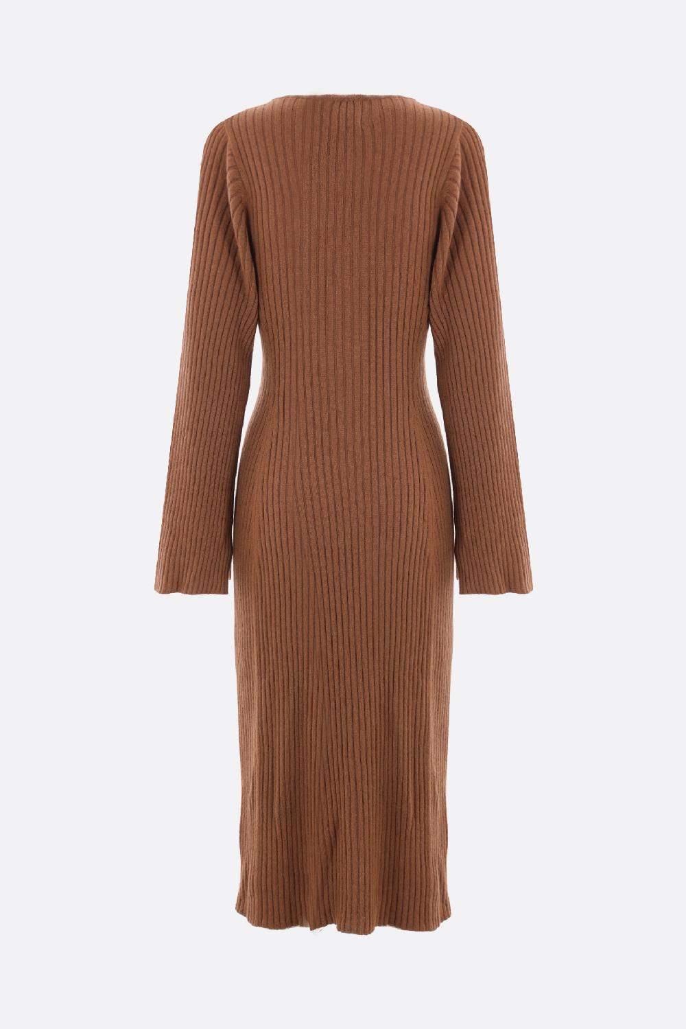 CRIDA Abito Midi Asiago In Maglia Di Cashmere