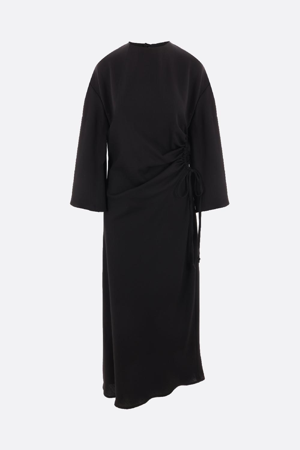 CRIDA abito midi Bassano in crepe cady