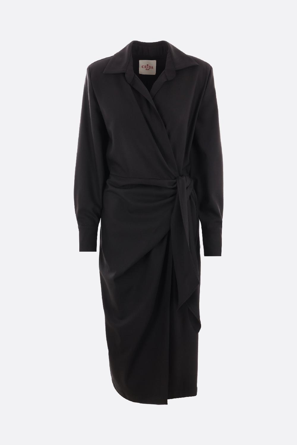 CRIDA Abito Midi Como In Cady