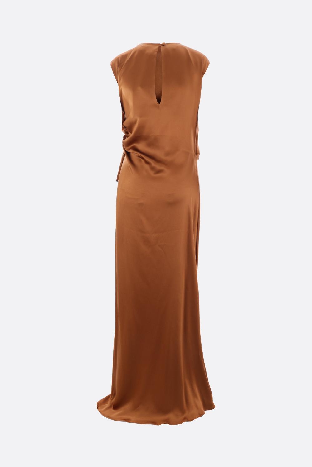 CRIDA Abito Smanicato Bassano In Raso