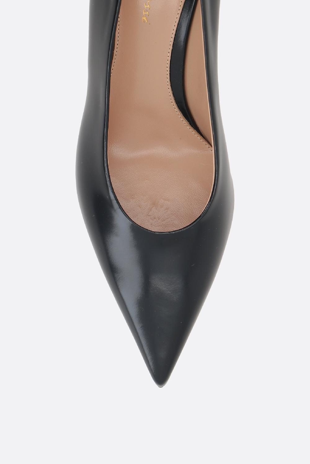 GIANVITO ROSSI Décolleté Robbie In Pelle Spazzolata