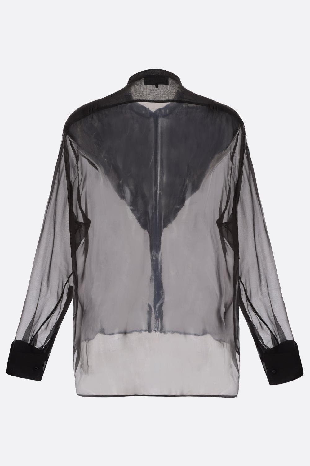 DEL CORE Camicia In Chiffon