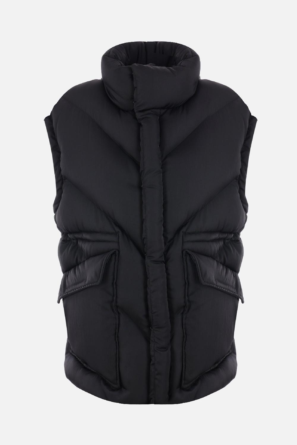 DEL CORE Giubbotto Imbottito In Nylon Froissé