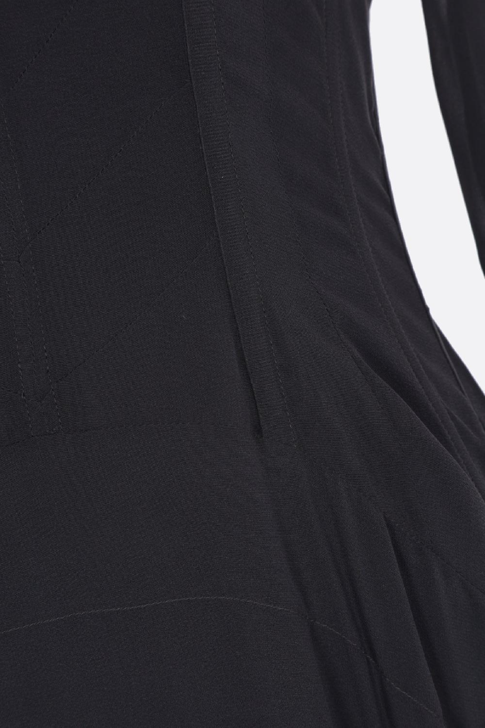 DOLCE & GABBANA Abito Lungo In Crepe De Chine