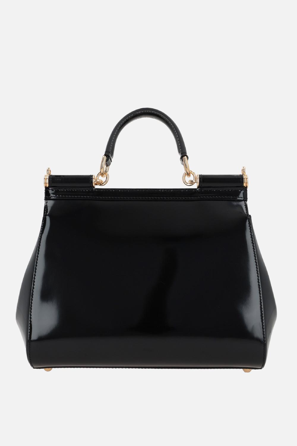 DOLCE & GABBANA Borsa A Mano Sicily Large In Vernice