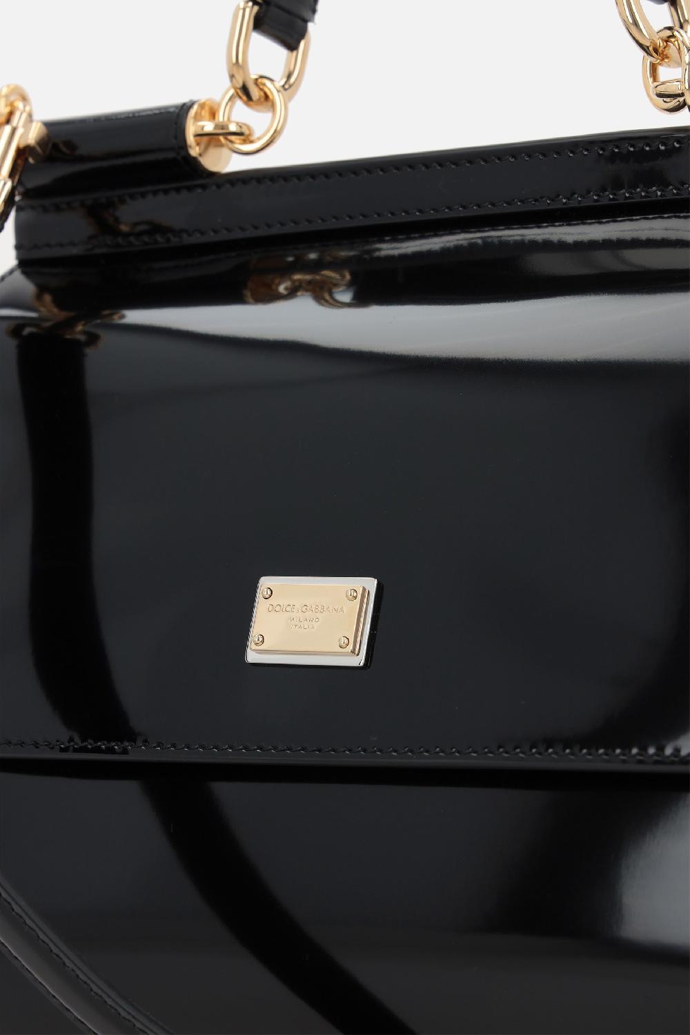 DOLCE & GABBANA Borsa A Mano Sicily Large In Vernice