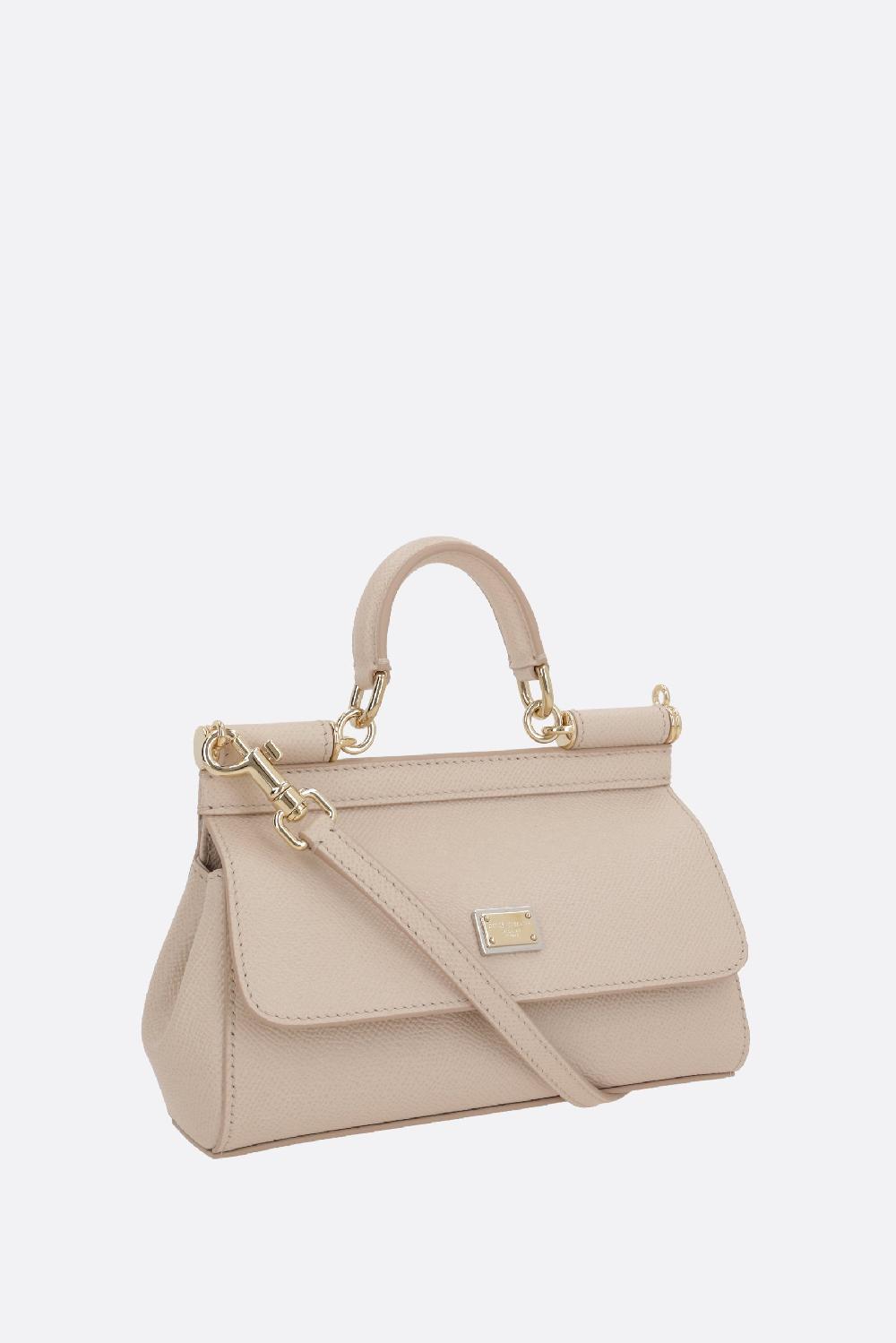 DOLCE & GABBANA Borsa Sicily Mini In Pelle Dauphine