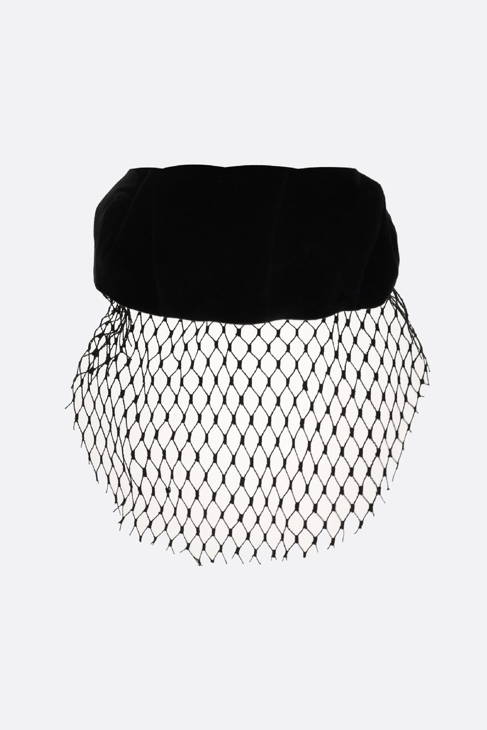 DOLCE & GABBANA Coppola In Velluto Con Veletta