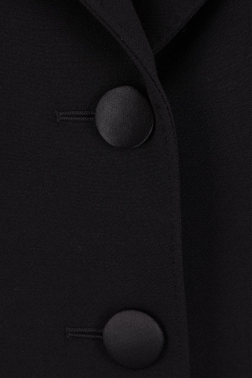 DOLCE & GABBANA Giacca Lunga Monopetto Dolce In Cady