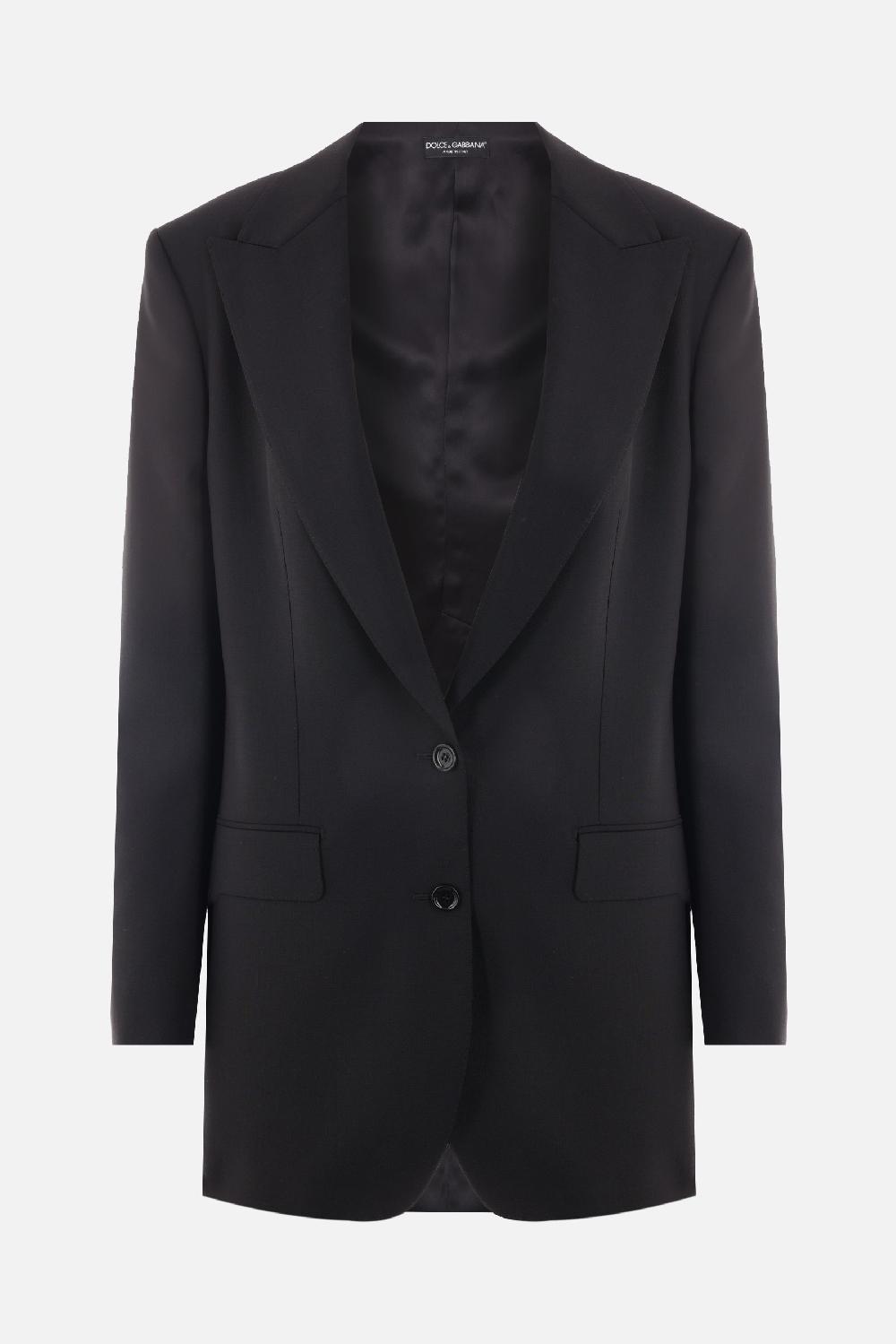 DOLCE & GABBANA giacca monopetto in lana