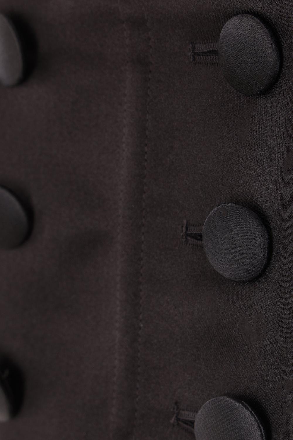 DOLCE & GABBANA Gilet Tuxedo Doppiopetto In Duchesse