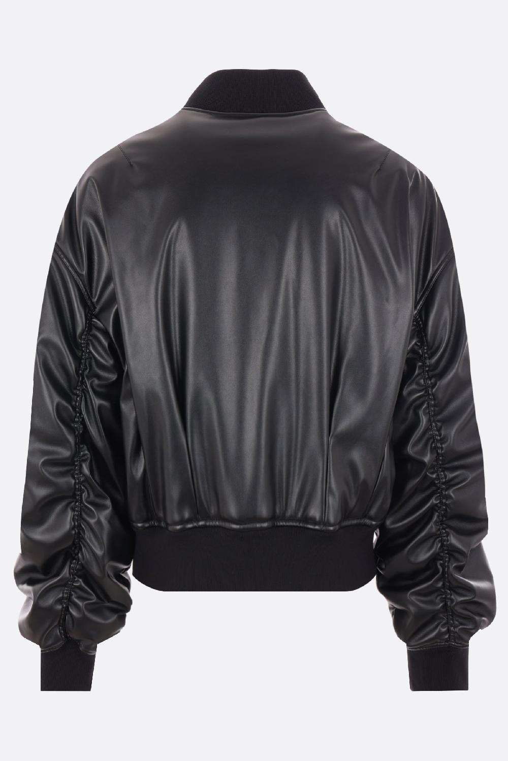 DOLCE & GABBANA Giubbotto Bomber In Eco-pelle