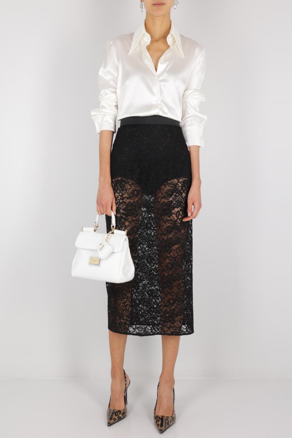 DOLCE & GABBANA Gonna In Pizzo 1987-88