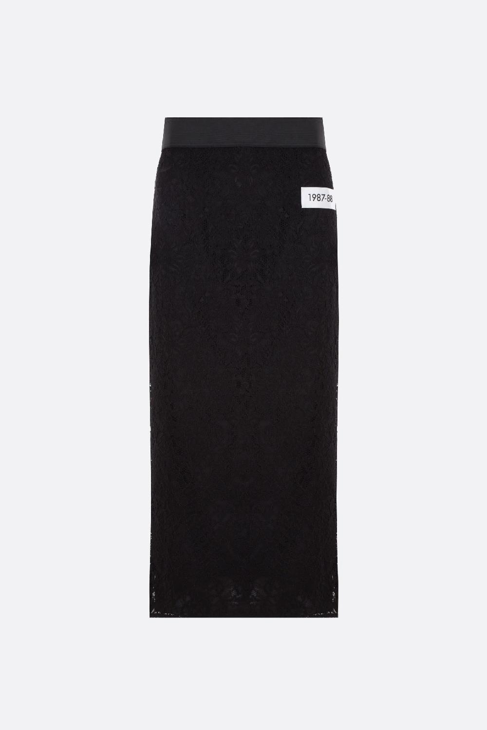 DOLCE & GABBANA gonna in pizzo 1987-88