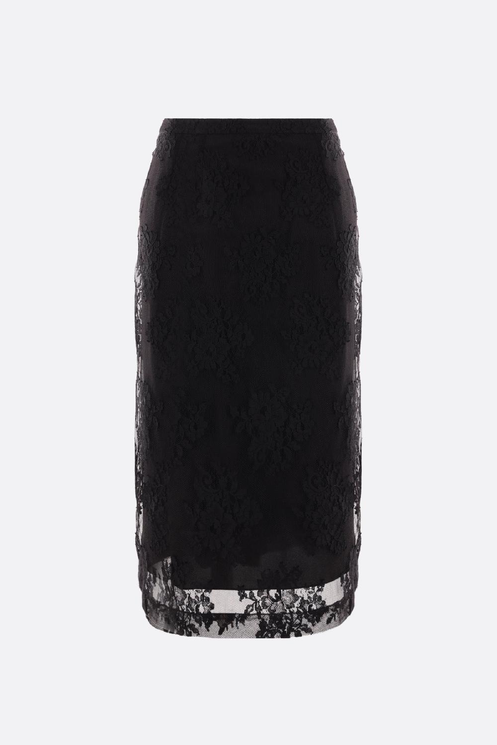 DOLCE & GABBANA gonna in pizzo chantilly