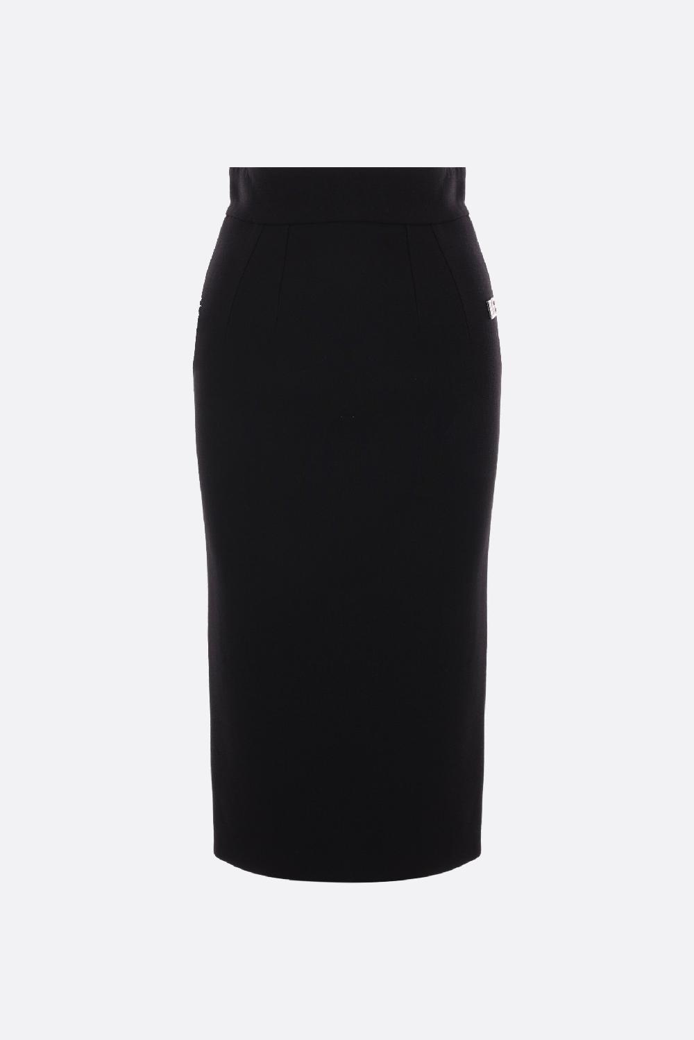 DOLCE & GABBANA gonna midi a tubino in jersey