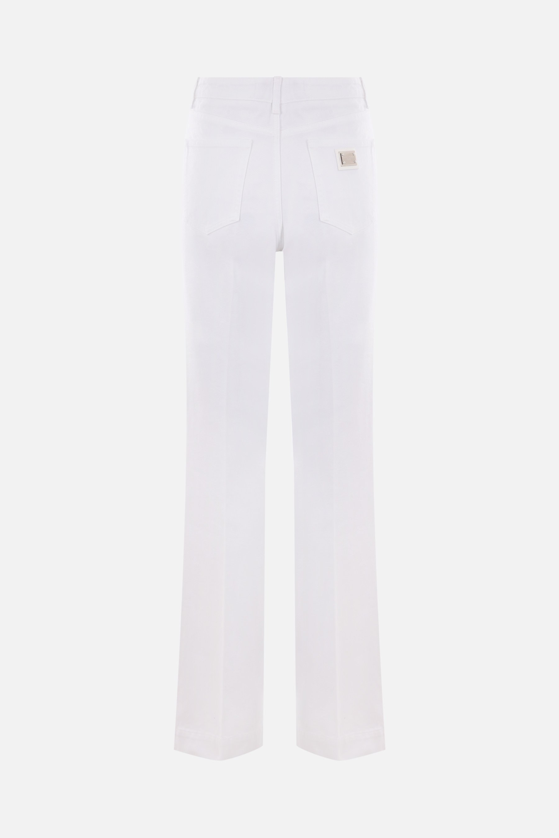 DOLCE & GABBANA Jeans A Gamba Ampia In Denim