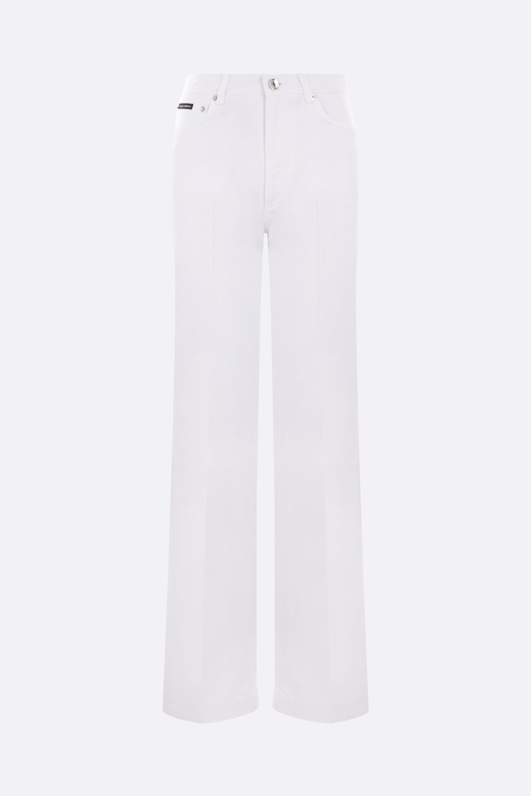 DOLCE & GABBANA jeans a gamba ampia in denim