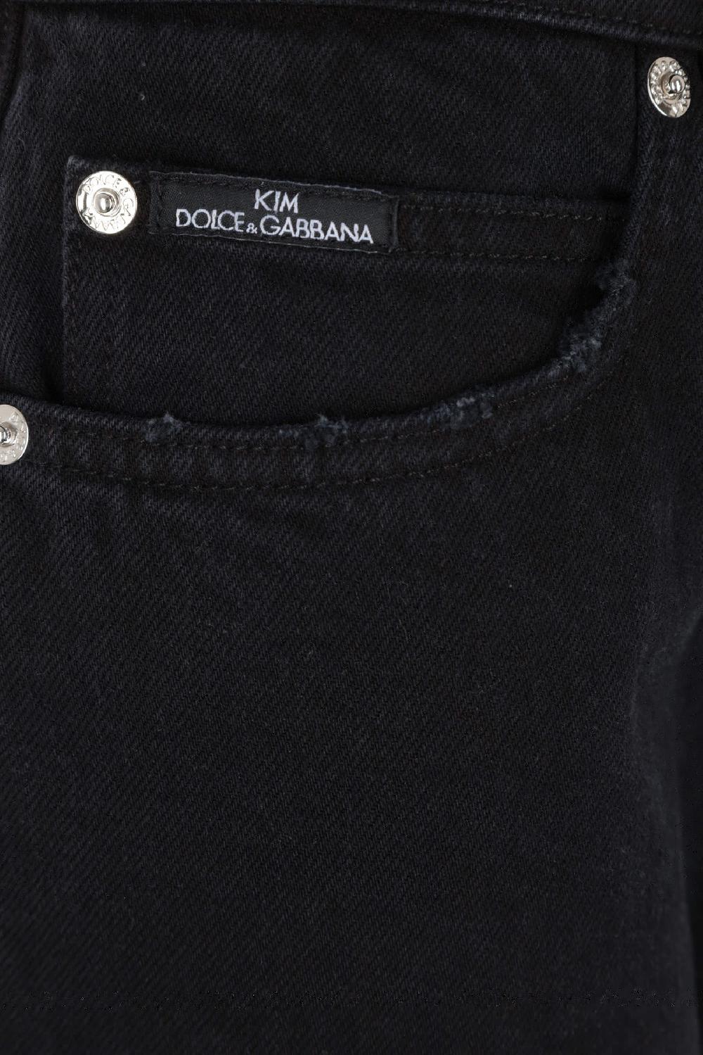DOLCE & GABBANA Jeans A Gamba Dritta In Denim