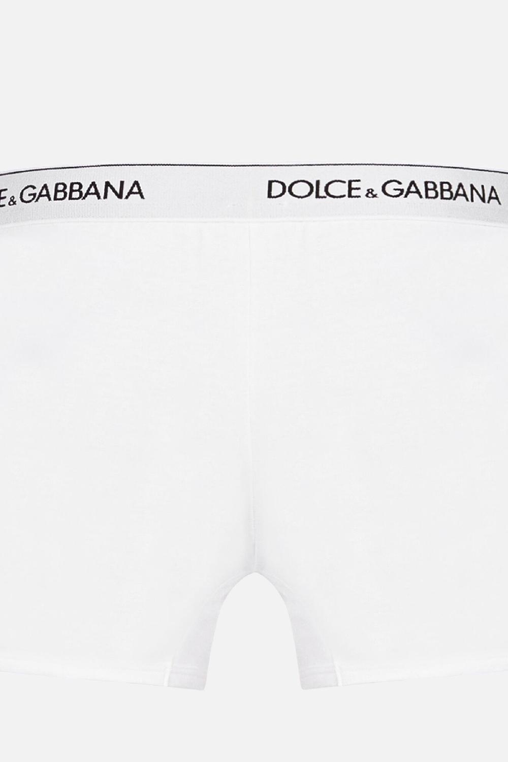 DOLCE & GABBANA Pack 2 Boxer In Cotone Stretch